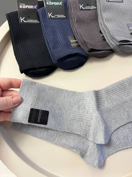 Шкарпетки чоловічі кашемірові 1272-1 фото